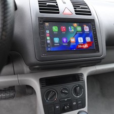 7" Android 15 Autoradio Apple Carplay GPS Navi RDS SWC FM Für VW Volkswagen LUPO