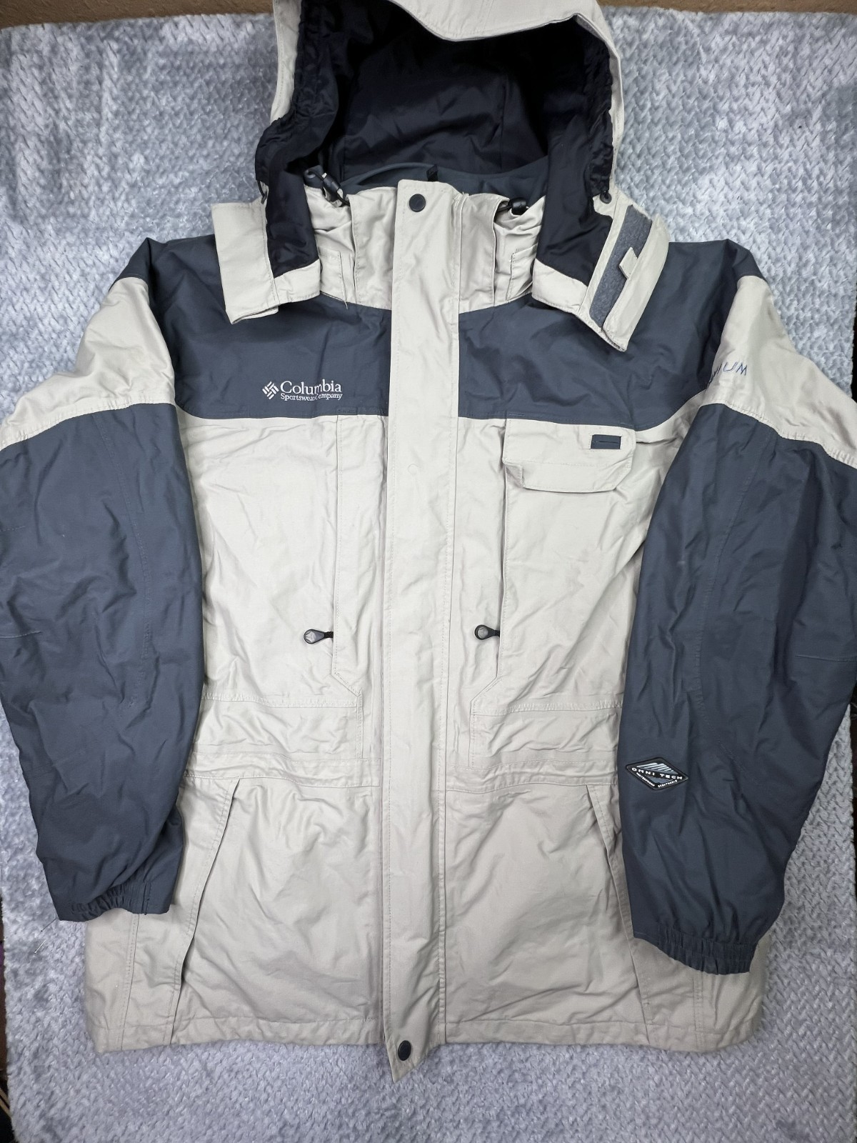 Columbia Titanium Interchange Ski Jacket Mens 2XL XXL Waterp