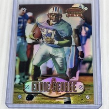 Eddie George Rookie Refractor Insert 1996 Bowman's Best Football #BB4