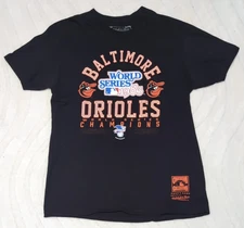 Baltimore Orioles Mitchell & Ness Shirt L Cooperstown Collection 83 World Series
