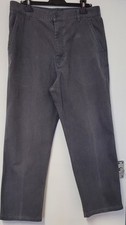 BHS Men's Grey Chino Trousers  Size  W34  L29