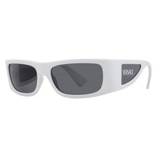 Versace Dark Grey Wrap Men's Sunglasses VE4482 314/87 57 VE4482 314/87 57