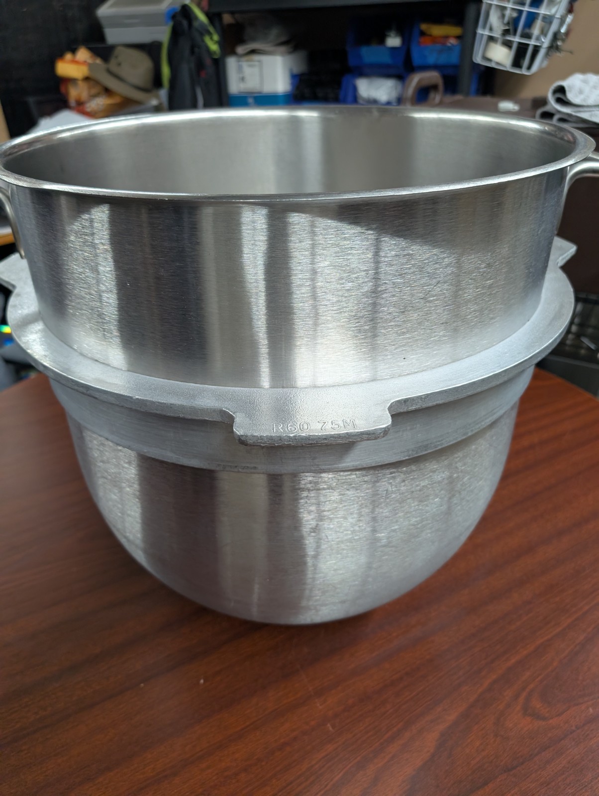 Varimixer Welbilt Stainless Steel Bowl R60 75M for W60 Mixer