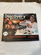 Discovery MINDBLOWN Ultimate 3-IN-1 Science Experiment STEM Kit - New - Ages 8