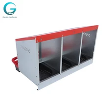 High Quality Stainless Steel 3 Hole Chicken Nesting Boxes Laying Eggs Nest Box