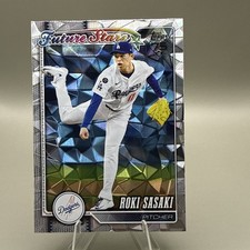Roki Sasaki 2026 Topps Series 1 Future Stars Diamante Foil