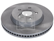 2x Bremsscheibe FEBI BILSTEIN 181560 für TOYOTA COROLLA VVTi ZRE210 Hybrid