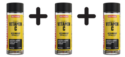 3 x Nutrend Vitamin C with Rosehip - 60 caps (144,39 EUR/kg)