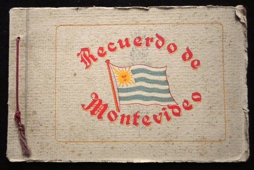 Recuerdo de Montevideo (c1910) Uruguay, Uruguayan Capital View Book, Illustrated