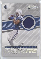 2017 Panini Absolute Catching Fire Materials Prime 20/25 TY Hilton #5 0f8