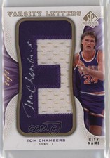 2008-09 SP Authentic Varsity Letters Legends City Name 1/1 Tom Chambers Auto 2z8