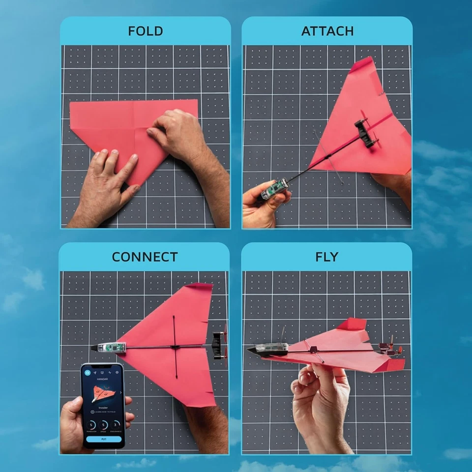 Smartphone Controlled Paper Airplane - Flight Experience - Image 4 of 4
