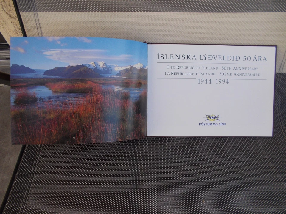1944-1994 The Republic of Iceland 50th anniversary stamp book - Image 3 of 4