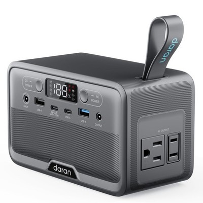 DARAN NEO Portable Power Station 89.6Wh LiFePO4 100W Solar Generator