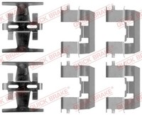 ZubehöRsatz Scheibenbremsbelag Quick Brake 109-1208 FüR Rover Accord CE 600 5 4