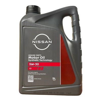 5l Original Nissan 5W-30 C-3 Motoröl, Genuine Engine Oil ACEA C3, API CF, API SN
