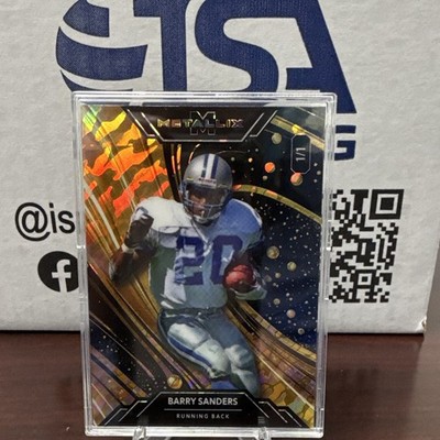 Barry Sanders 2025 Wildcard Metallix  Holo Detroit Lions WMP-BS Serial #1/1