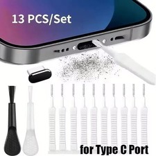 Phone Charging Port Dust Plug Cleaner Set wit...