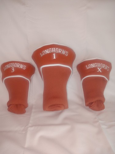 Texas Longhorns 3-Pack Golf Club Driver Head Covers / Sleeves / Socks (X, 1 & 3) - Bild 2 von 10