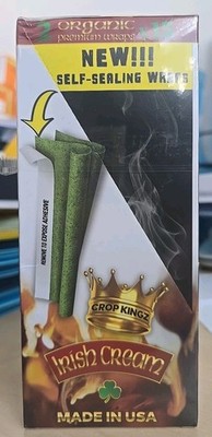 CROP KINGZ Irish Cream Premium Organic Wraps