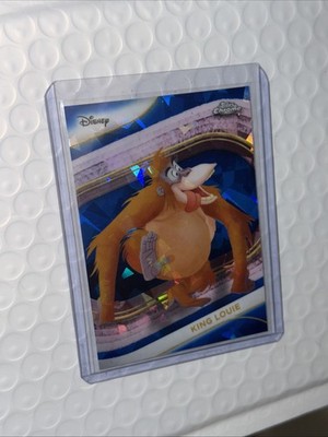 2025 Topps Chrome Disney Sapphire King Louie #108 Sapphire Refractor Jungle Book