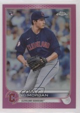 2022 Topps Chrome Pink Refractor Eli Morgan #62 uk2