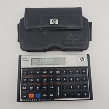 Hewlett Packard HP 12C Platinum in 25th Anniv...