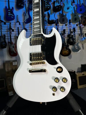 Epiphone SG CUSTOM - Alpine White Auth Deal! 723 GET PLEK D!