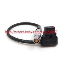 6pin RED Scarlet/ EPIC Power Cable, D-tap to 6pin Female Plug 28CM