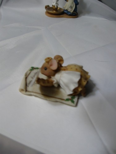 priscilla's mouse tails DEAR SANTA I'VE BEEN GOOD ALL YEAR 1997 Enesco - Picture 6 of 15