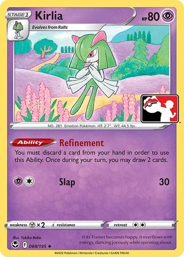 Kirlia 068/195 Prize Pack Series Cards