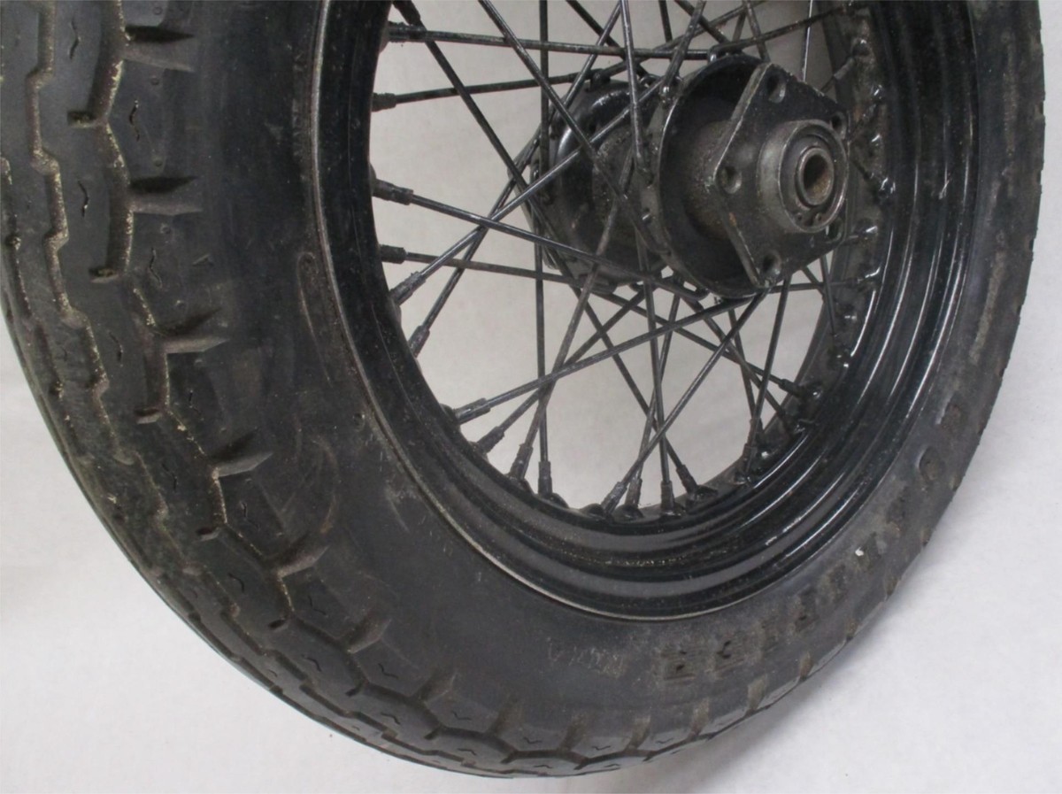 Harley Shovelhead Super Glide Rear Wheel Spoke w/ Tire 40981