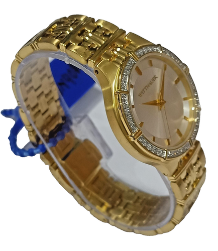 WN4088 WITTNAUER DIAMOND ACCENT WHITE DIAL STAINLESS STEEL WOMEN'S WATCH MW-17 - Picture 5 of 17
