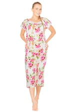 JEFFRICO Womens Capri Pajama Set 2 Piece Short Sleeve Top & Capri Pants 804C