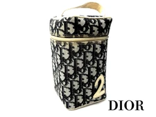 Dior pouch Mini Handbag PVC Trotter No.2 Authentic