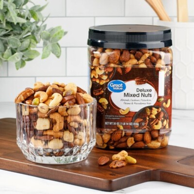 Great Value Deluxe Mixed Nuts, 30 oz. | eBay
