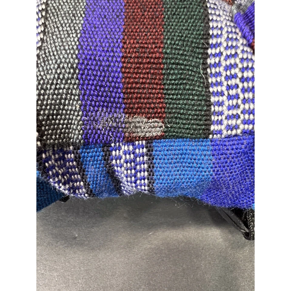 Striped Bear Mini Backpack Kids Plush Novelty Small Lucias Imports Travel Bag - Image 4 of 4