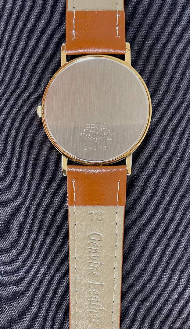 Seiko 7N00-8A00 Stainless Steel Gold Quartz Mens Watch Seiko 7N00-8A00 Stainless Steel Gold Quartz Mens Watch