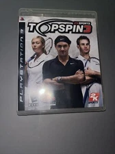 Top Spin 3 PS3 (Sony PlayStation 3 Video Game, 2008) Complete
