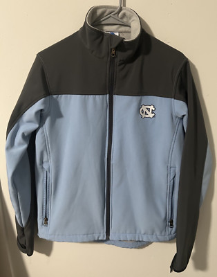UNC Tarheels NCAA by KA Collared Zip-Up Jacket with Pockets - Men's Small