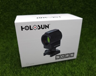 Holosun SCRS Solar Charging System 2 MOA Red Dot Rifle Sight - SCRS-RD-2