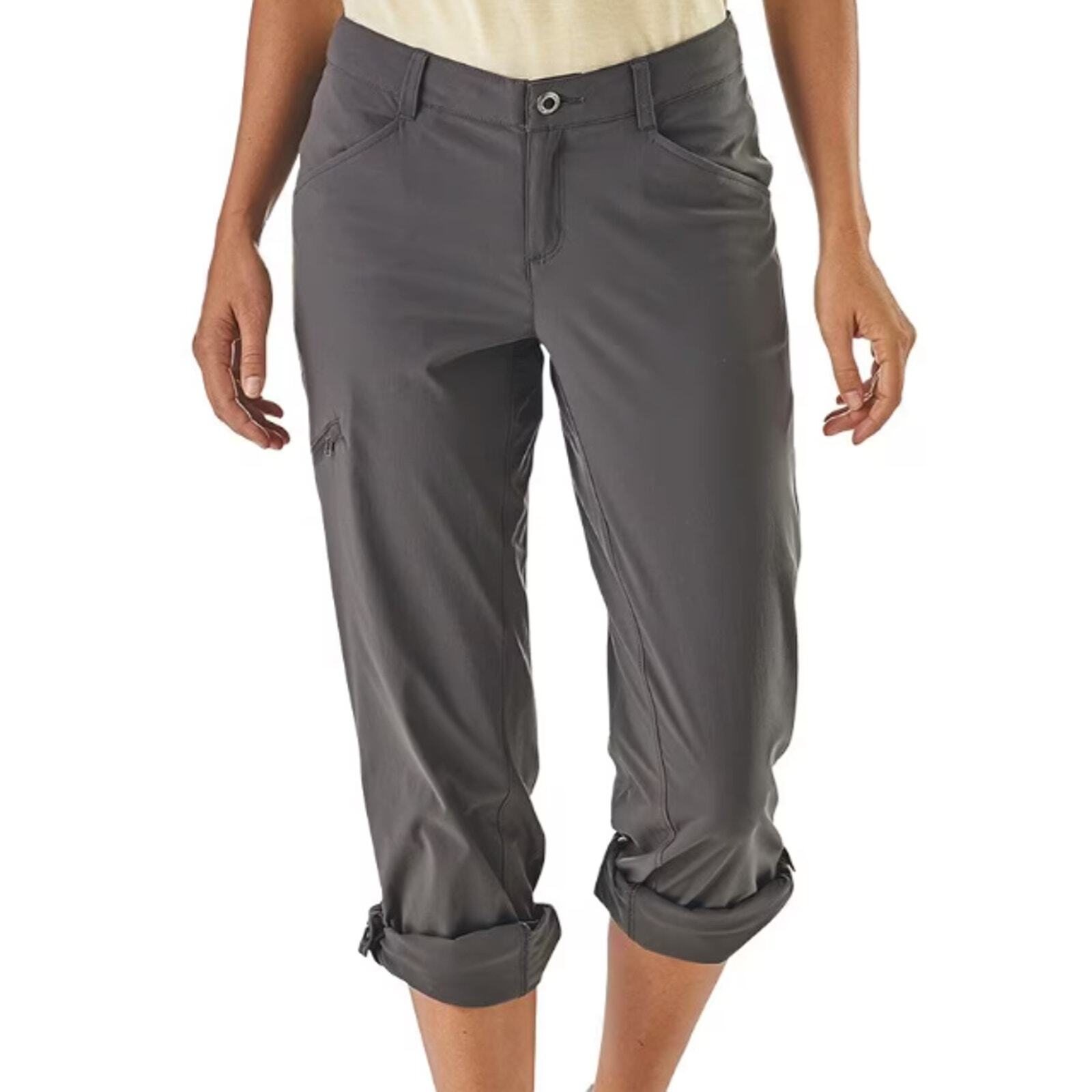 Patagonia Khaki Hiking track Quandary Pant Women size 6 thumbnail 2