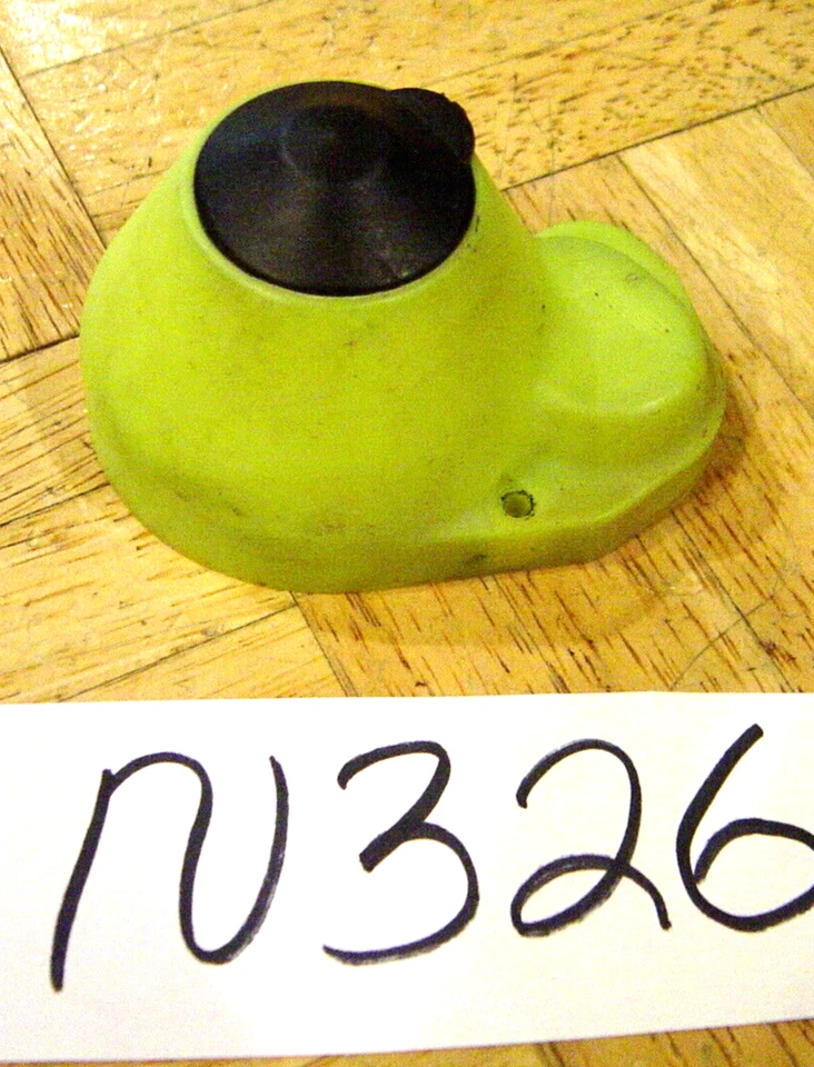 CUBIERTA DE ENGRANAJE RPM VINTAGE AMARILLO BRILLANTE Foto 3 de 4