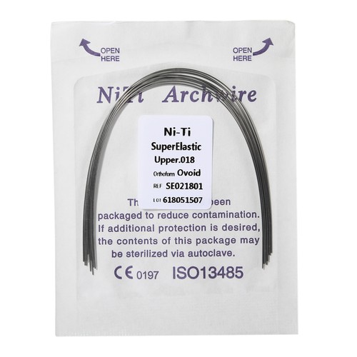 Dental Ortho Supper Elastic Niti Round Arch Wire 012/0.14/0.16/ 0.18/0.20 po - Afbeelding 54 van 82