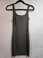 NWOT PRETTYLITTLETHING Lead Ribbed Scoop Bodycon Dress Women's Size 2