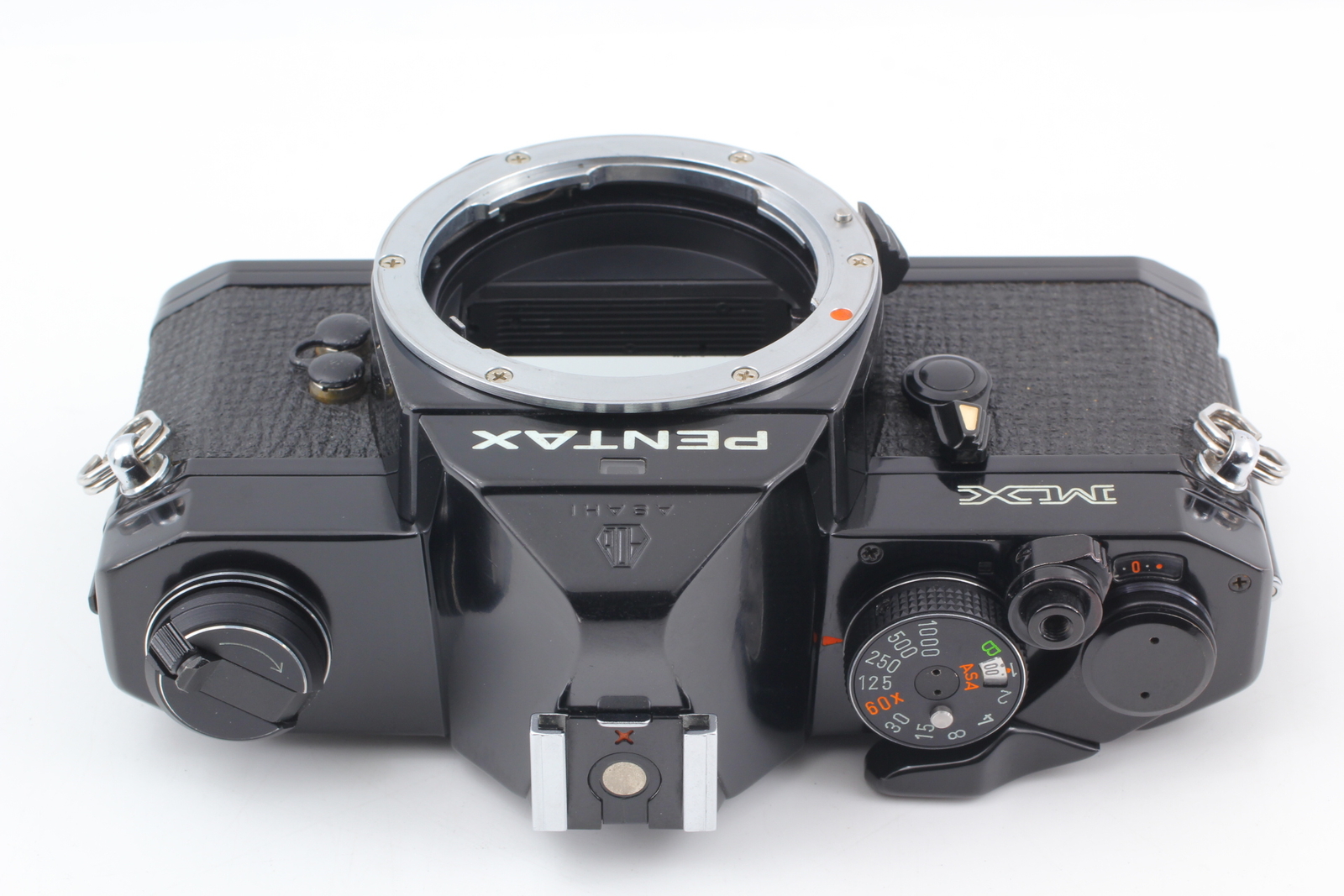 Meter Works! [Exc+5] Pentax MX Film Camera Black Body 55mm f/1.8 Lens