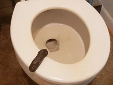 Fake Realistic Plastic Rubber Human Toilet Poop Funny Prank Joke Gag Gift NEW