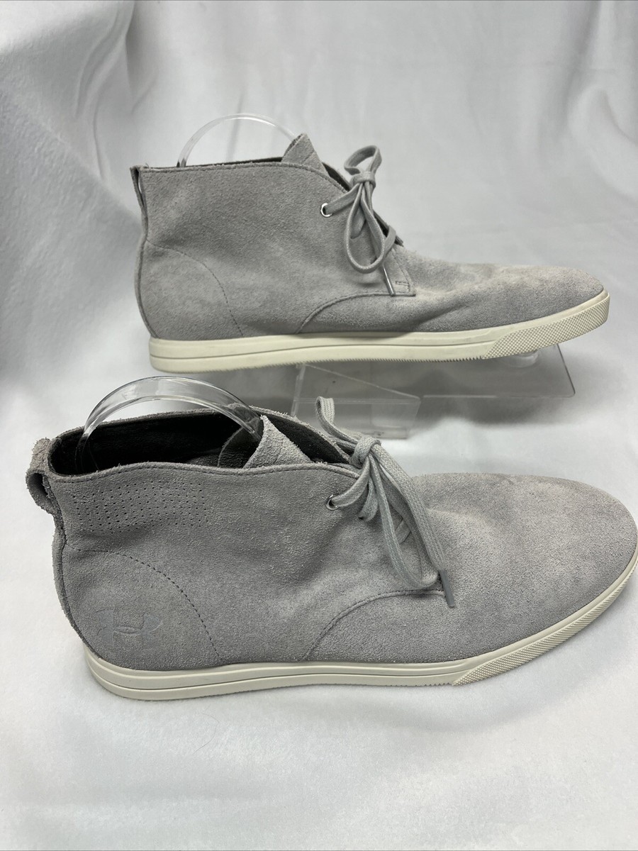 Under Armour UA Coast Suede Chukka Hi Top Grey 1286234-064  display picture 2