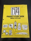 1974 Oldsmobile Sales Training Book Cutlass 442 Supreme Omega Excellent Original