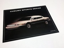 1994 Chrysler LHS Information Sheet Brochure